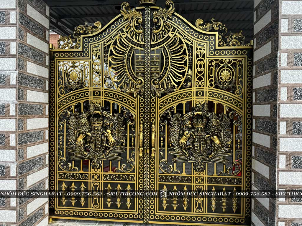 cổng buckingham nhà anh nhã bến tre