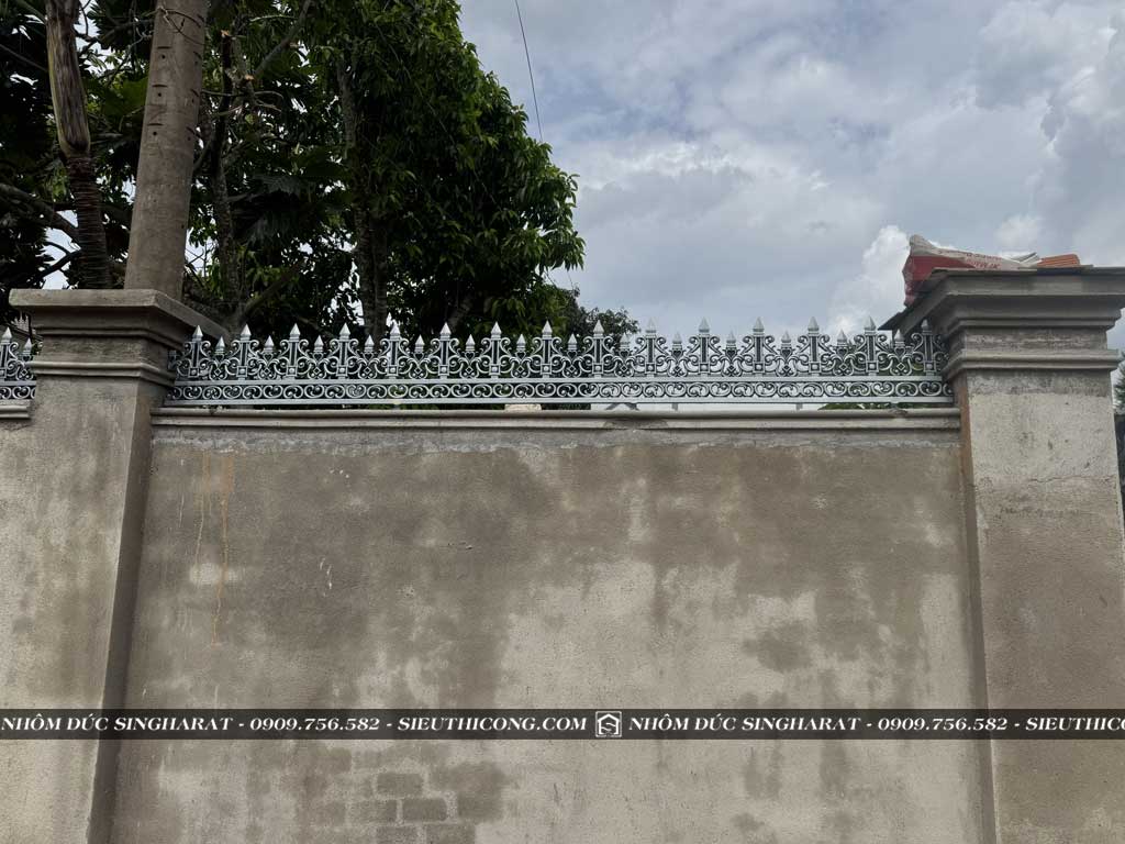 chông rào nhôm đúc nhà anh thảo biên hòa đồng nai