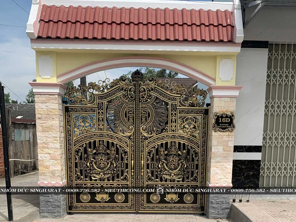 dự án thực tế công nhôm đúc buckingham nhà anh hiếu vĩnh long