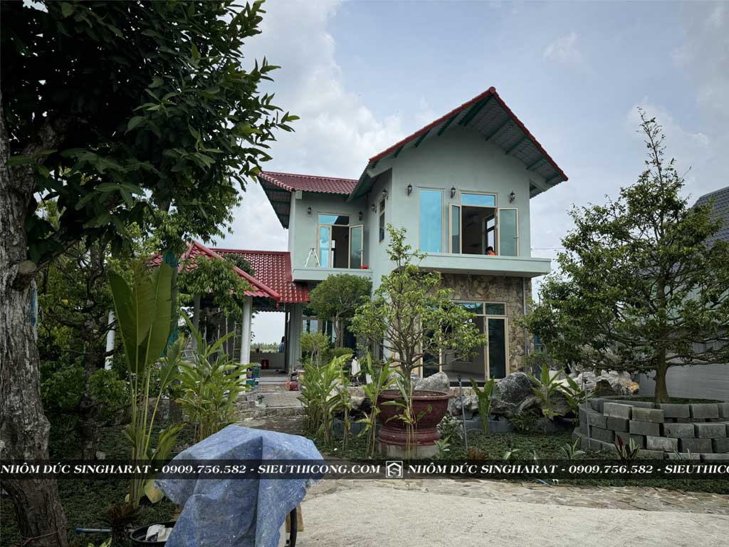 dự án công nhôm đúc nhà anh lâm vĩnh long