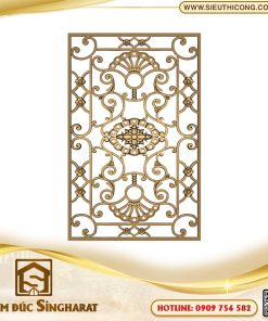 Bông gió nhôm đúc BGN04 - Họa Tiết Sò Biển Singharat