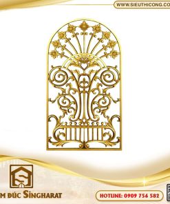 Bông gió nhôm đúc BGN17 - Vòm Hoa Hướng Dương Singharat