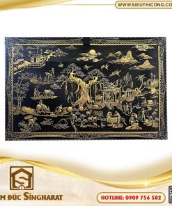 Tranh nhôm đúc TND04 - Đồng Quê Làng Việt Singharat